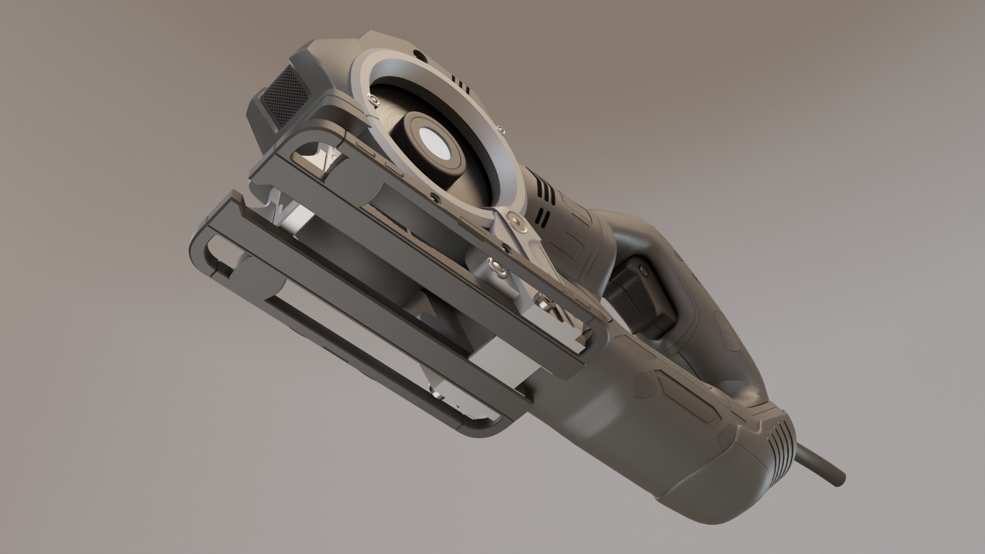 Reciprocating Saw 3D model_10
