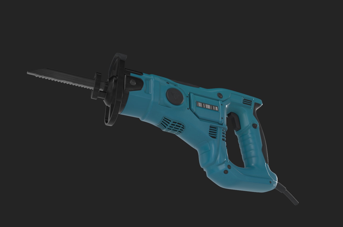 Reciprocating Saw 3D model_2