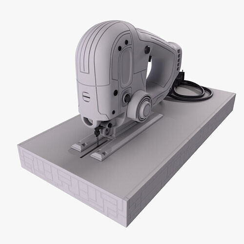 Jigsaw 3D model