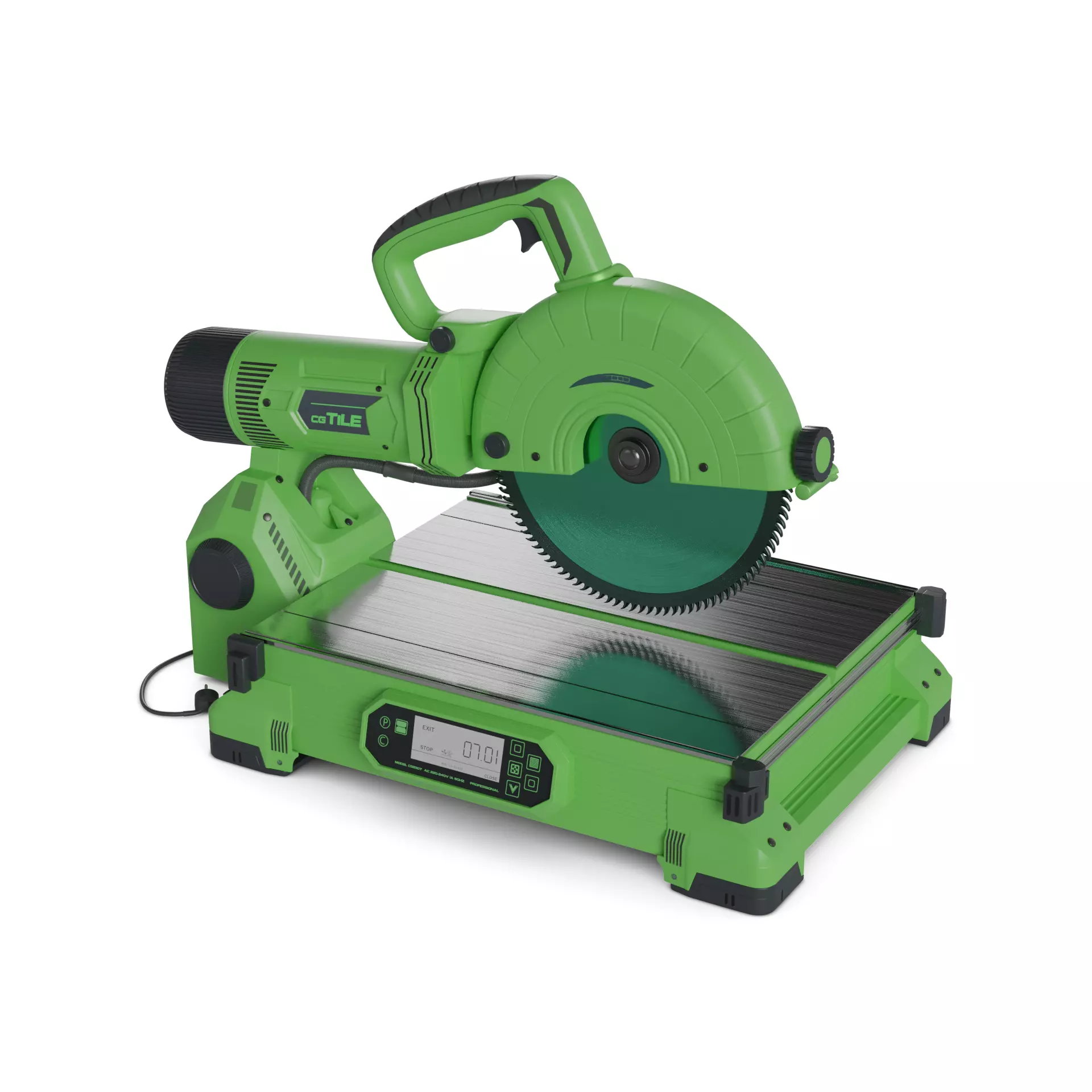 Tile Saw 3D model_0