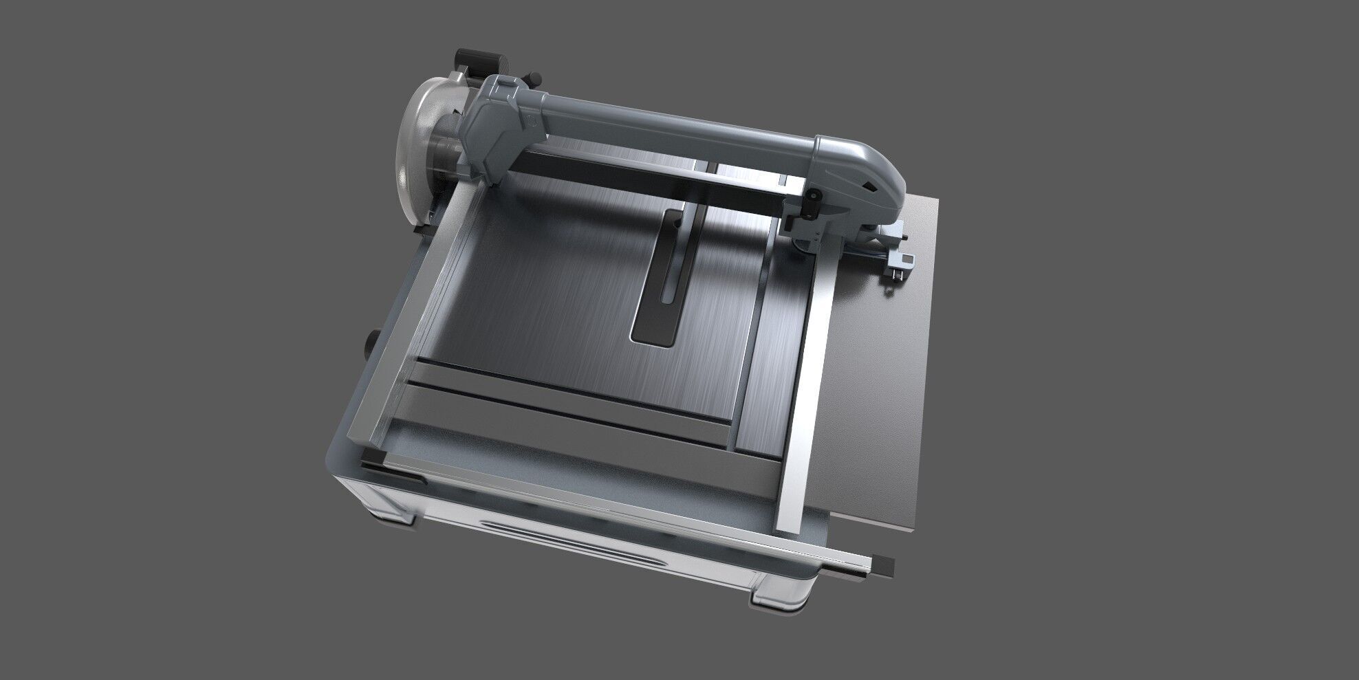 Tile Saw 3D model_13