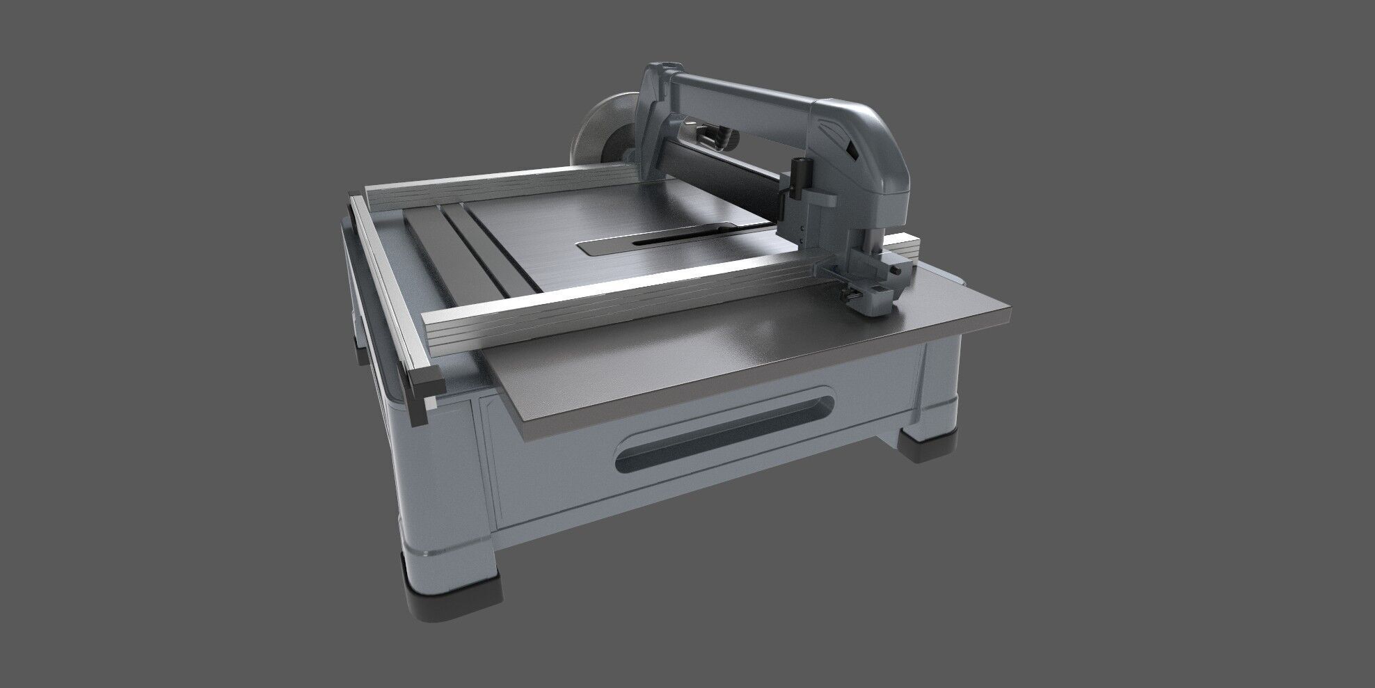 Tile Saw 3D model_4