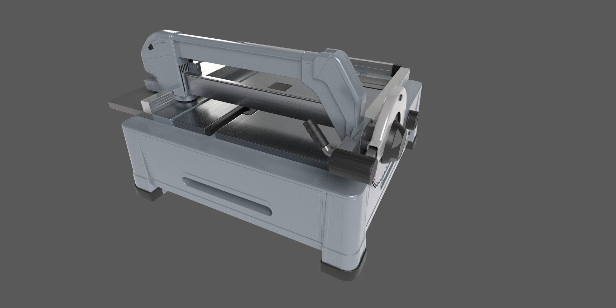 Tile Saw 3D model_7