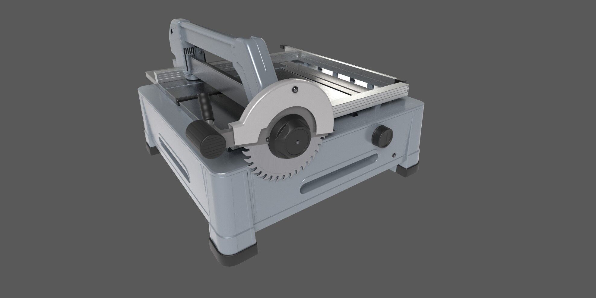 Tile Saw 3D model_8