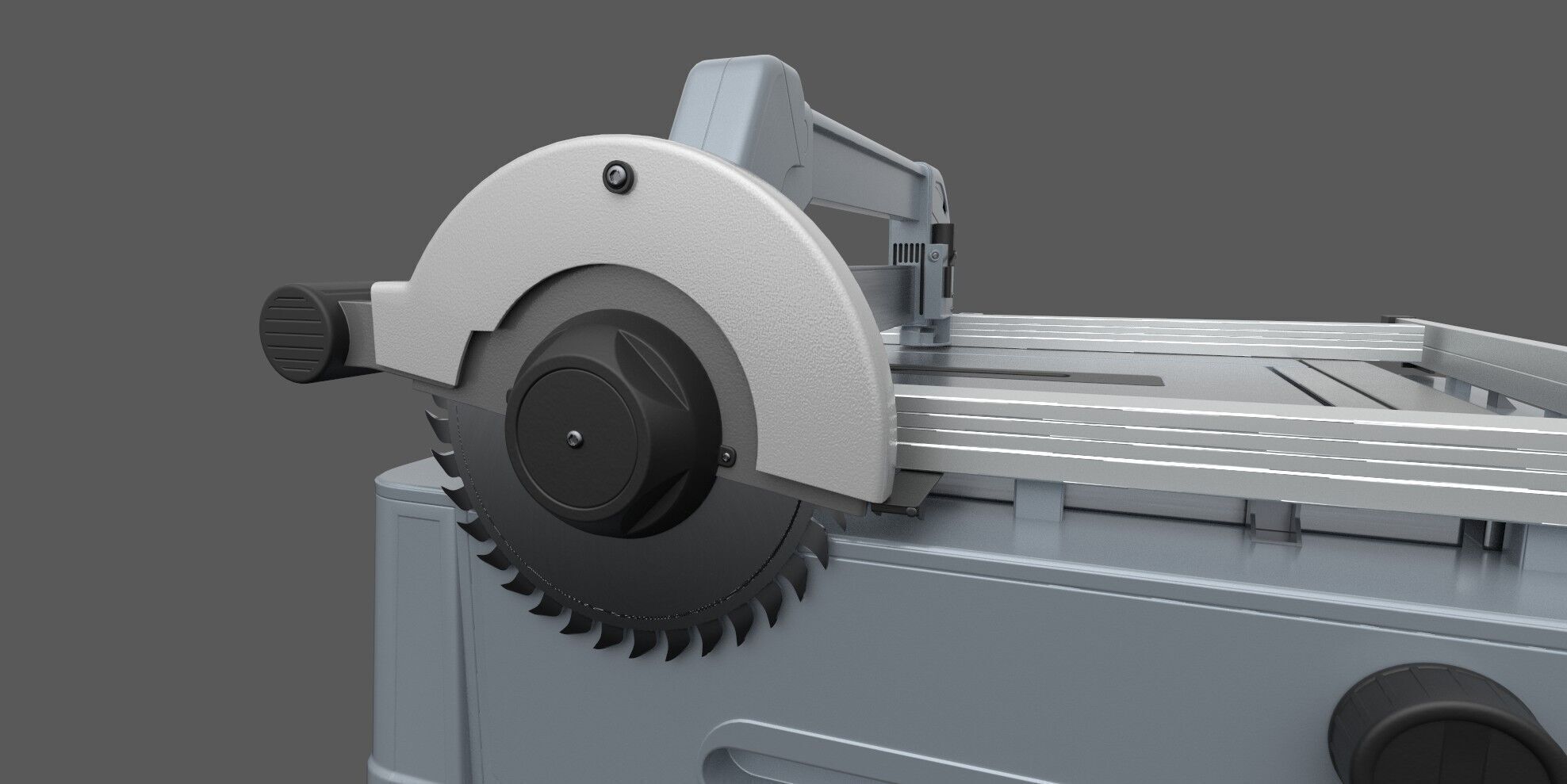 Tile Saw 3D model_15
