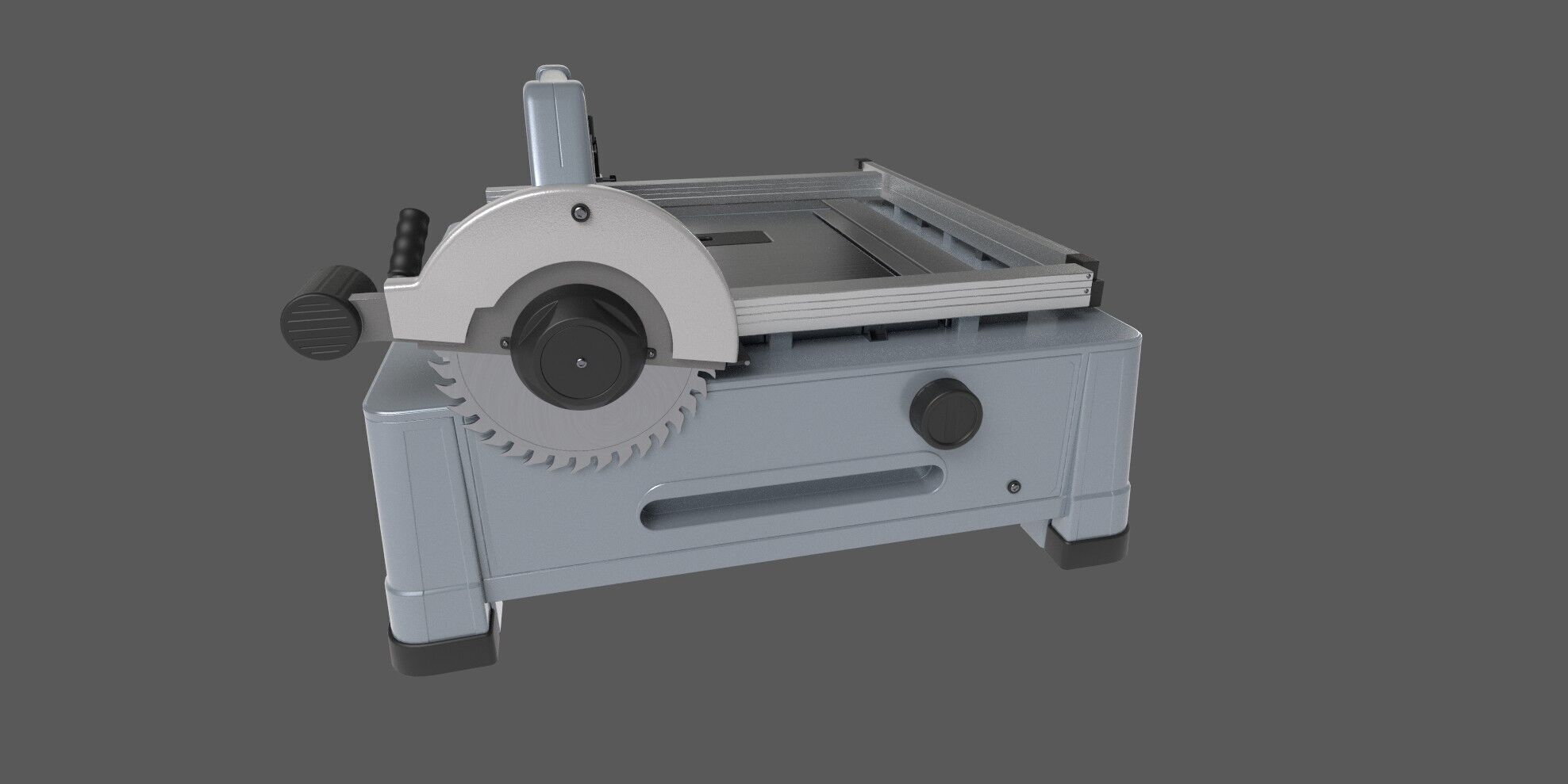 Tile Saw 3D model_9