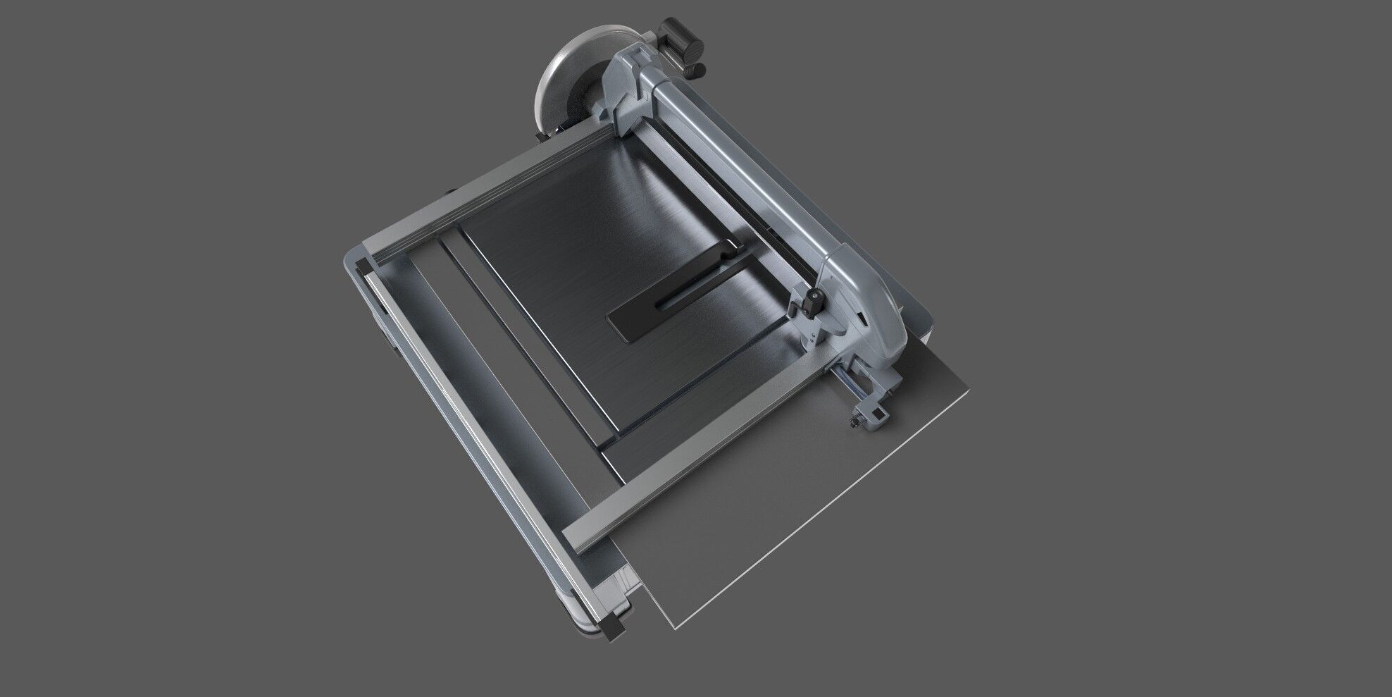 Tile Saw 3D model_14