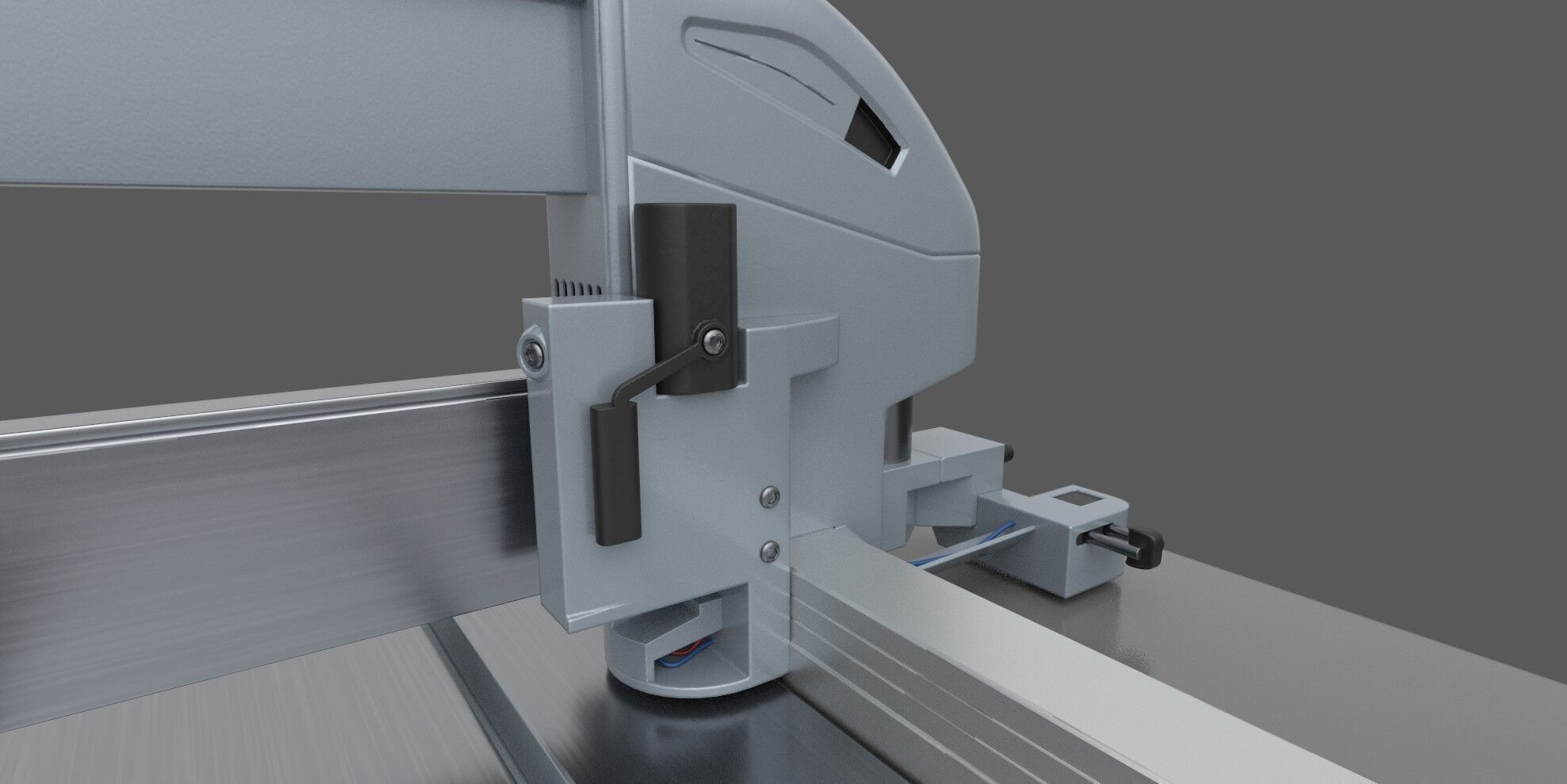 Tile Saw 3D model_19