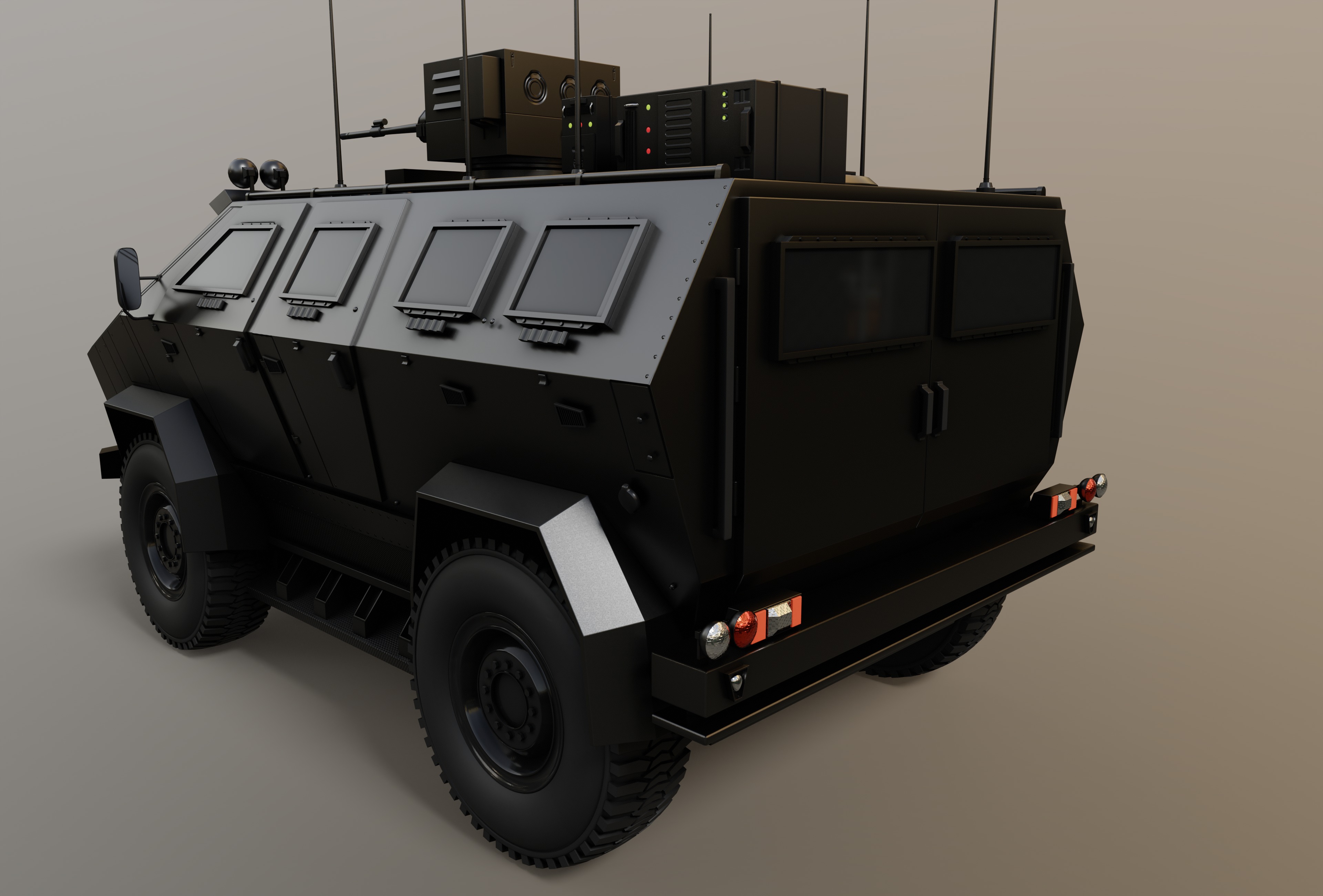 Military APC 3D model_6