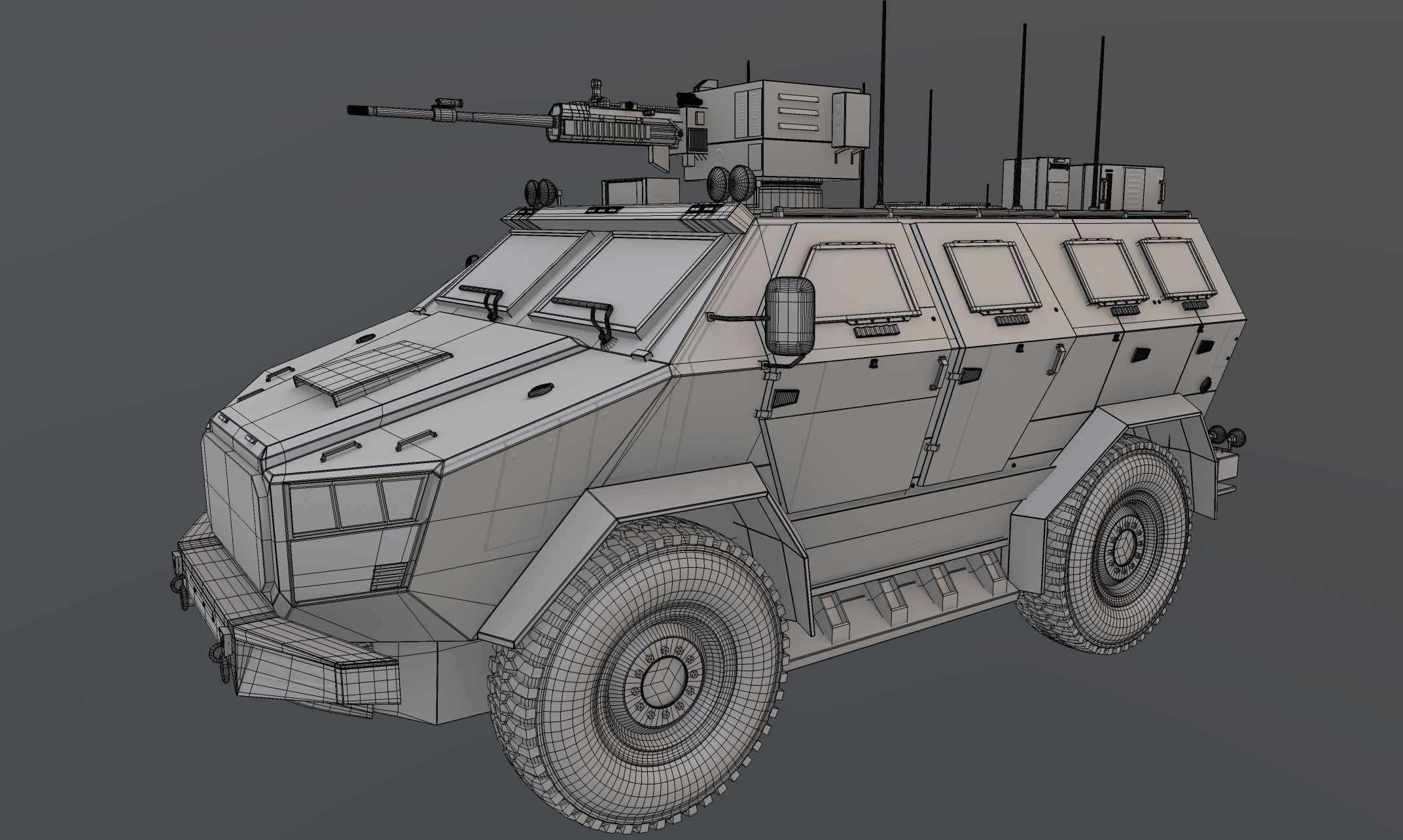 Military APC 3D model_11