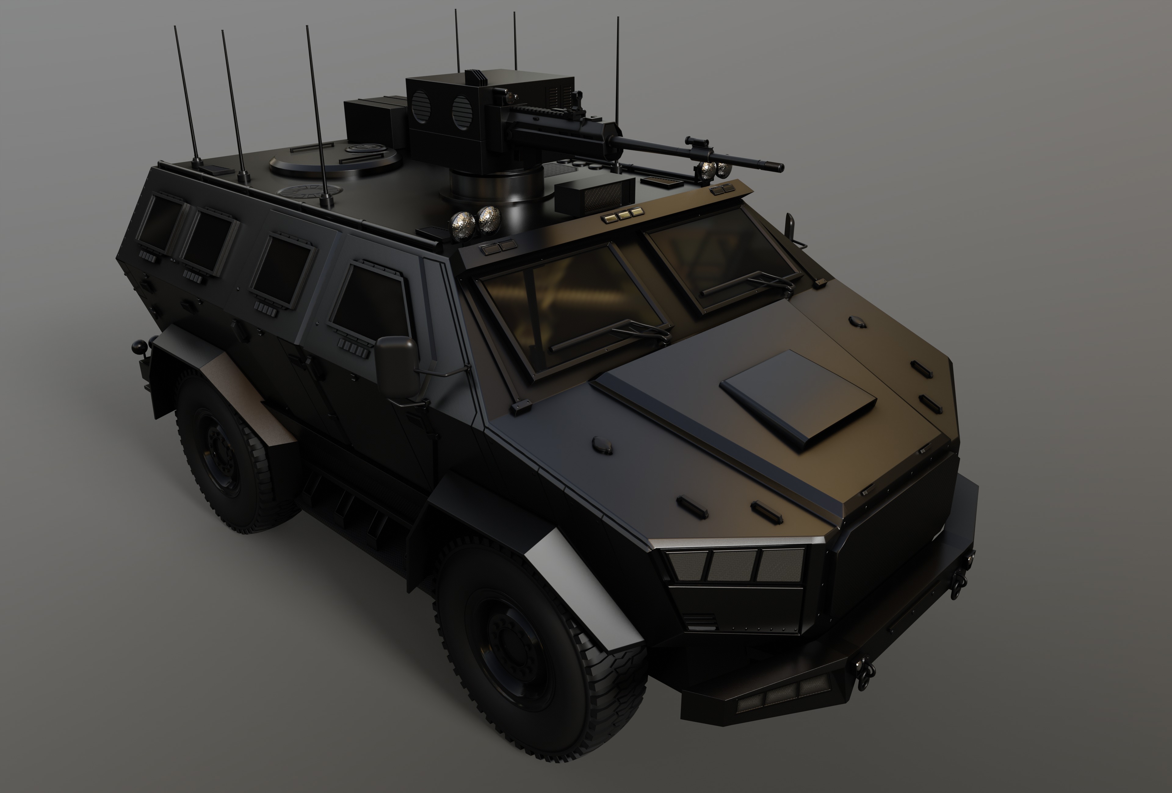 Military APC 3D model_7
