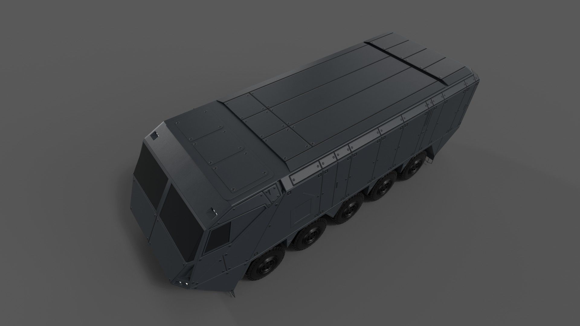 Warfare Vehicle 3D model_6
