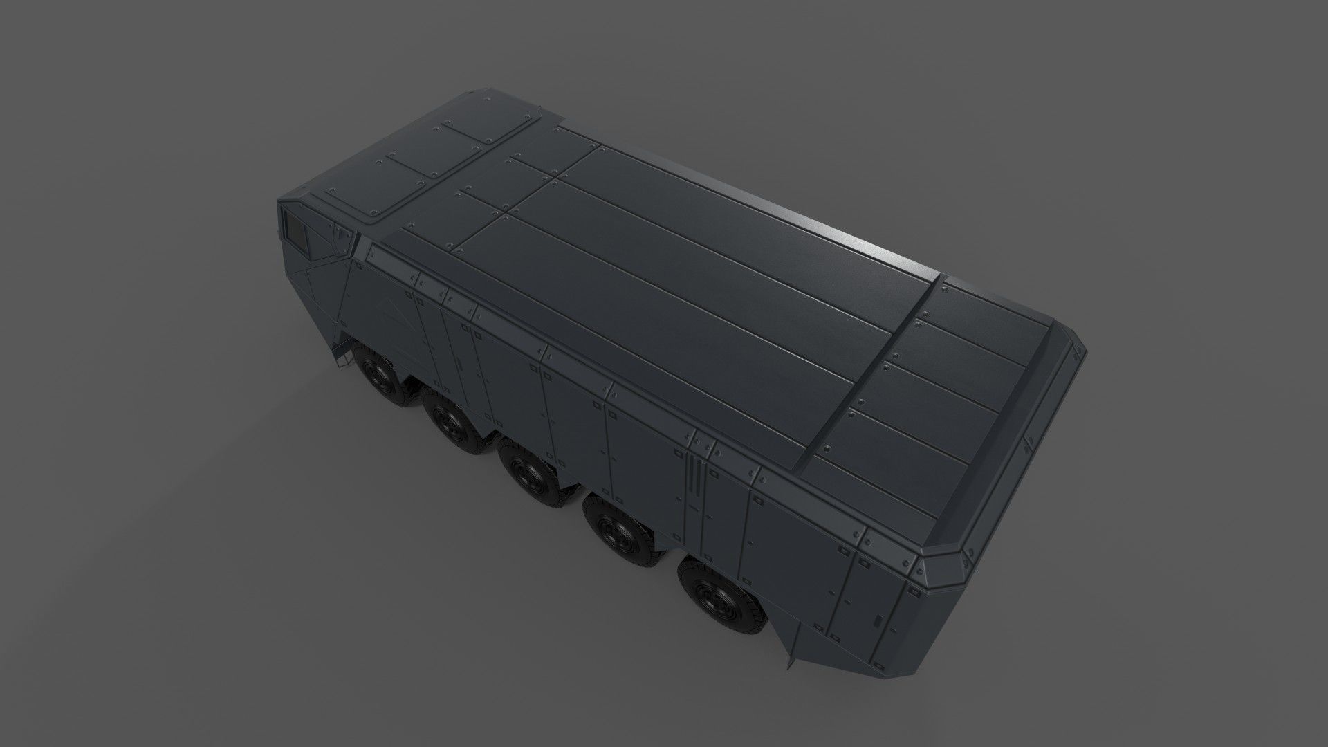 Warfare Vehicle 3D model_7