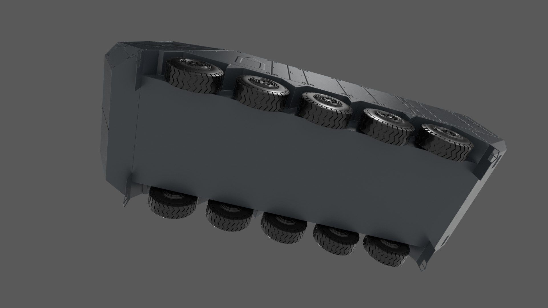 Warfare Vehicle 3D model_11