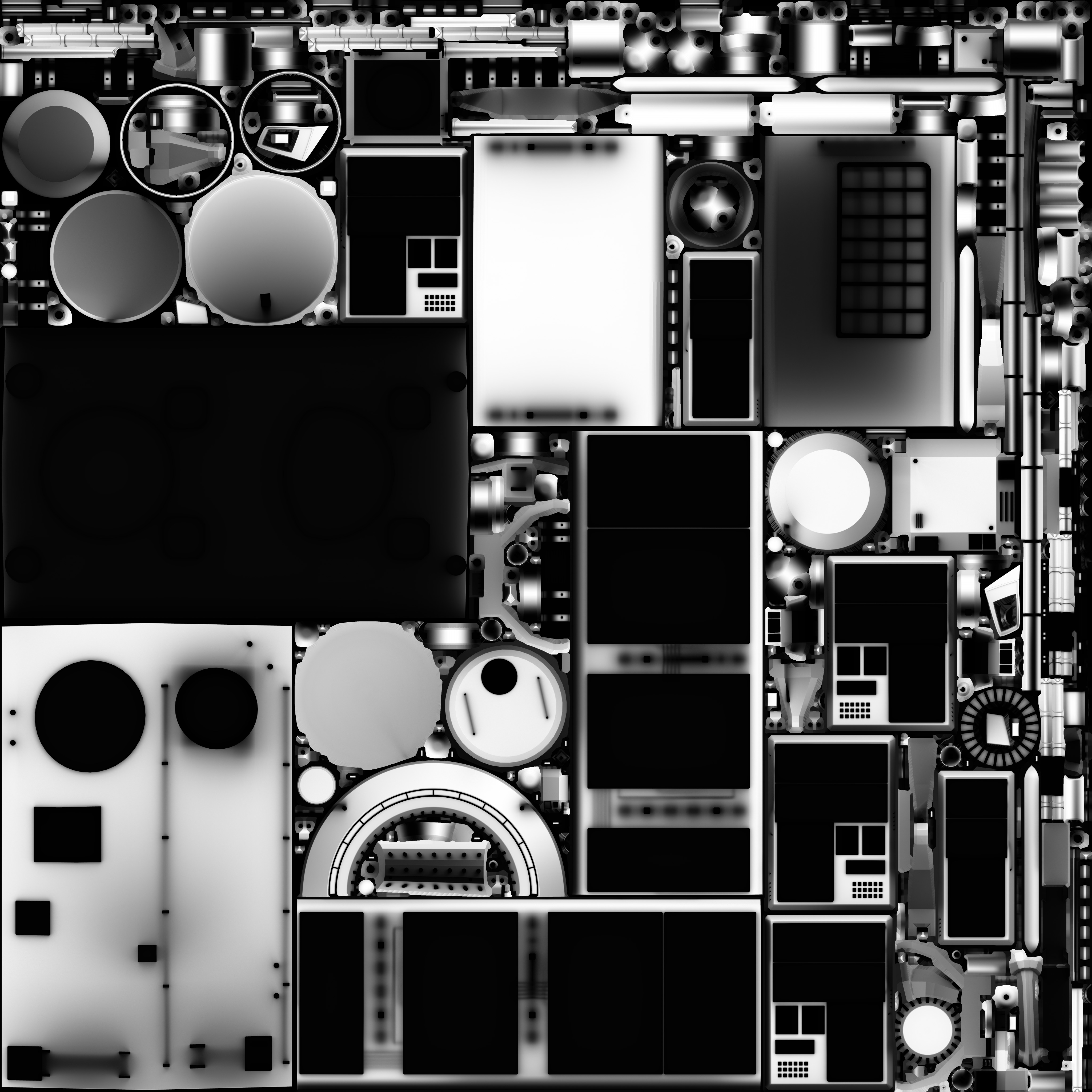 Warfare Vehicle 3D model_11