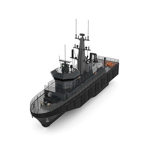 Mine Vessel 3D model