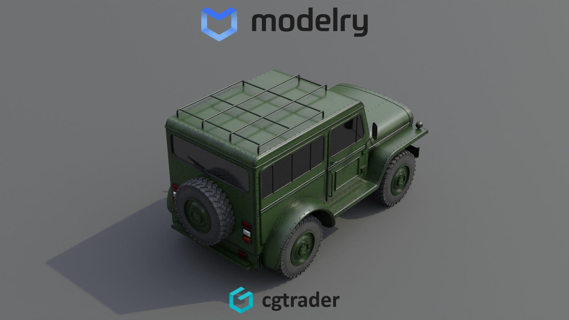 SUV Car 3D model_2