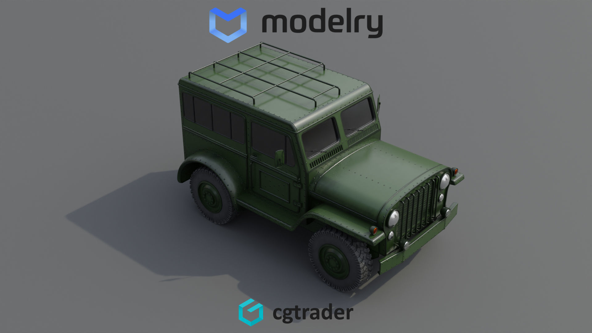 SUV Car 3D model_1