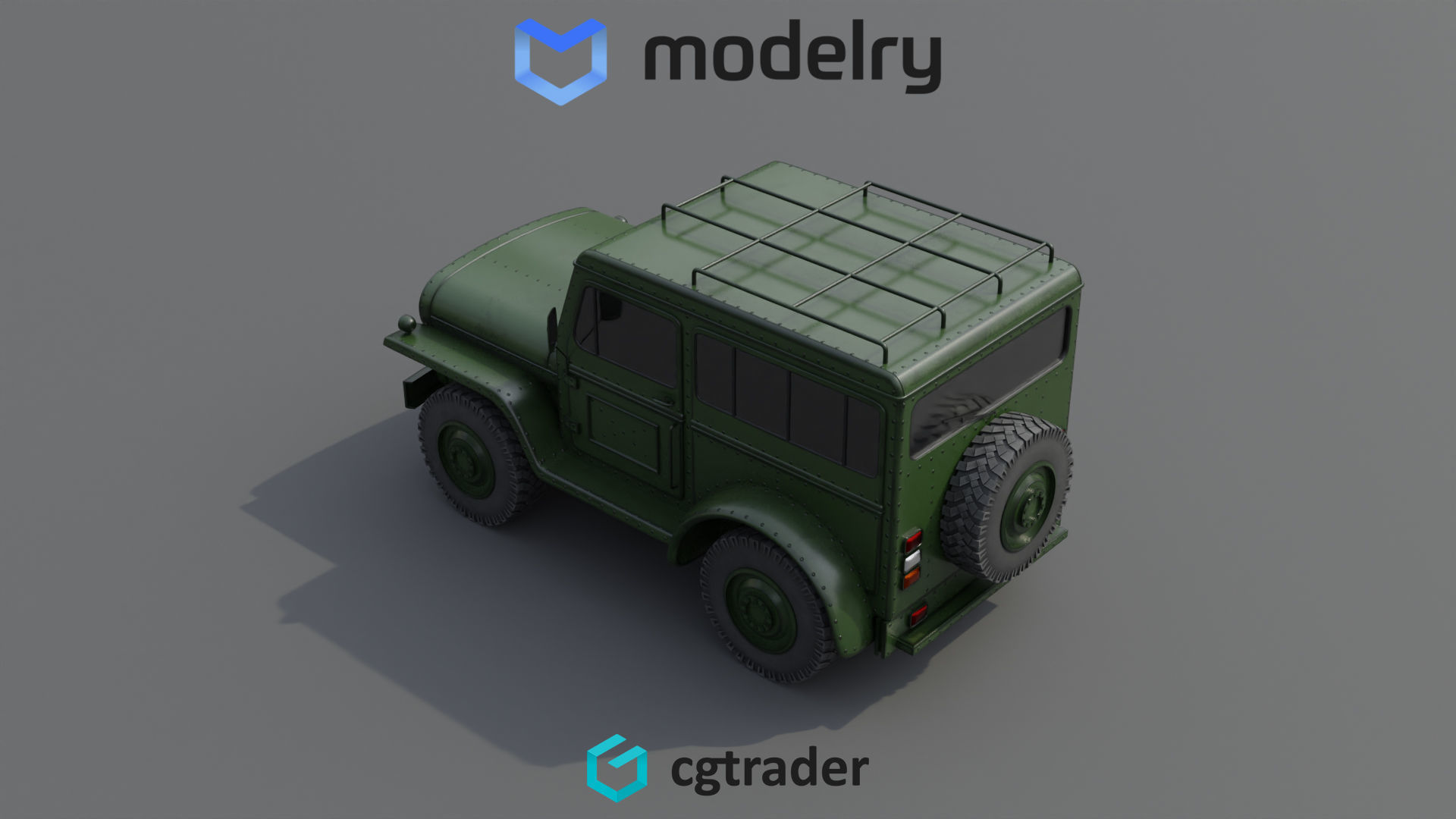 SUV Car 3D model_3