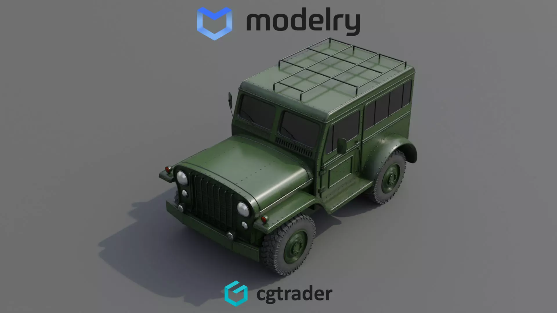SUV Car 3D model_0