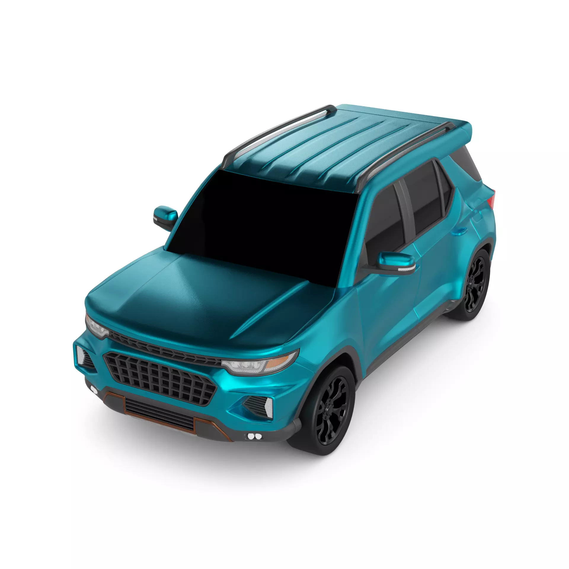 SUV Car 3D model_0