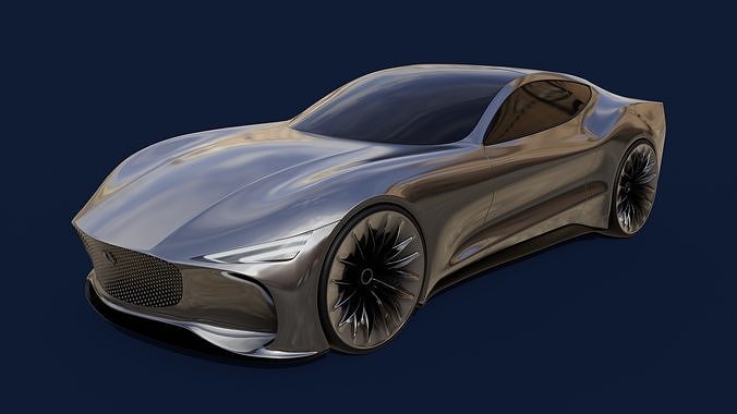 Coupe Car 3D model