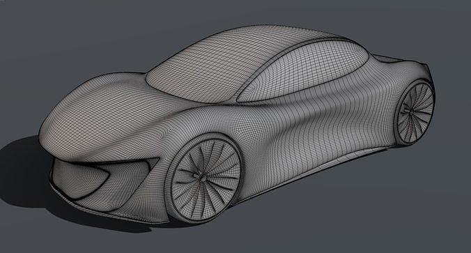 Sports Car 3D model 3