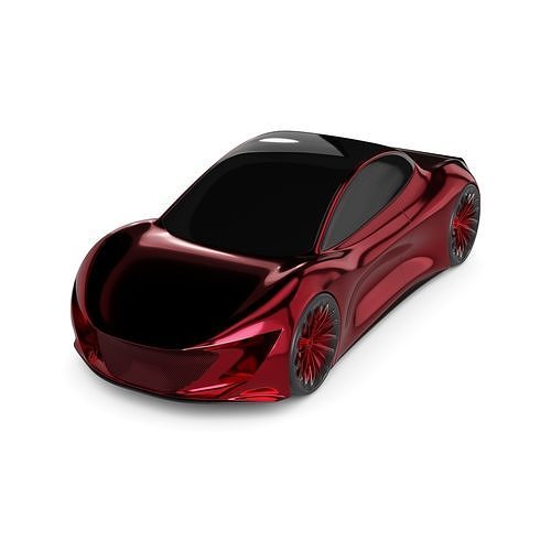 Sports Car 3D model 4