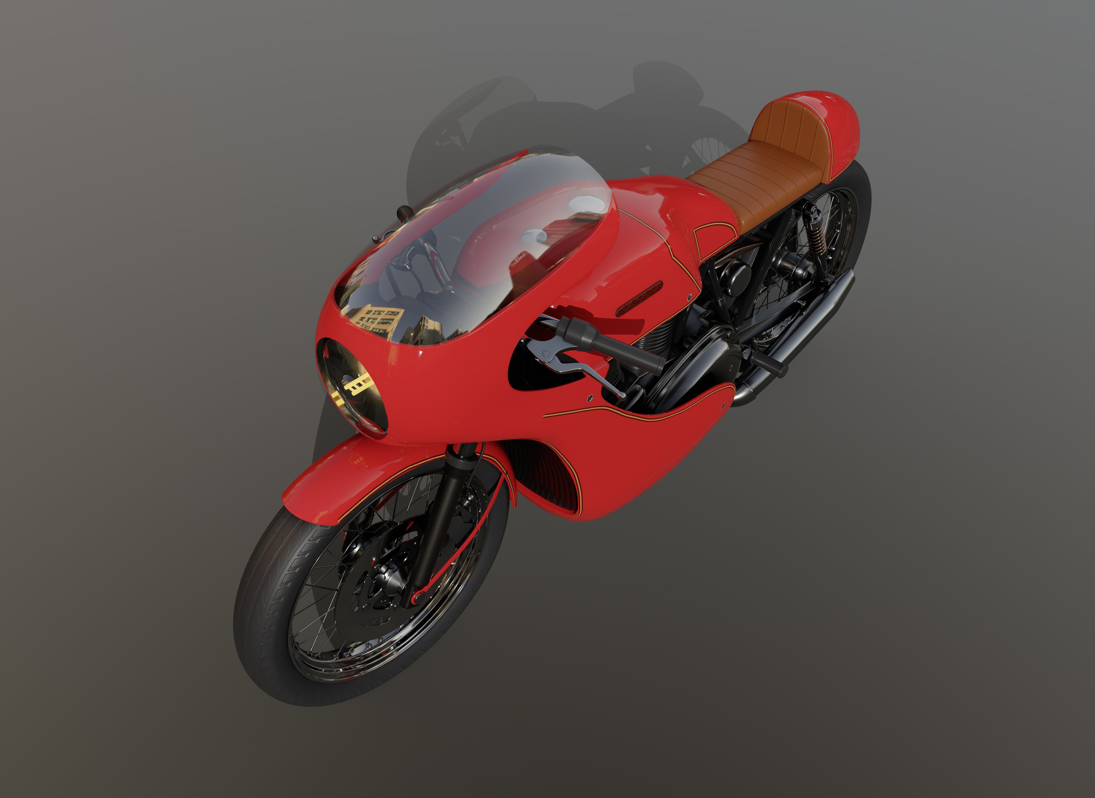 Sport Bike 3D model_6