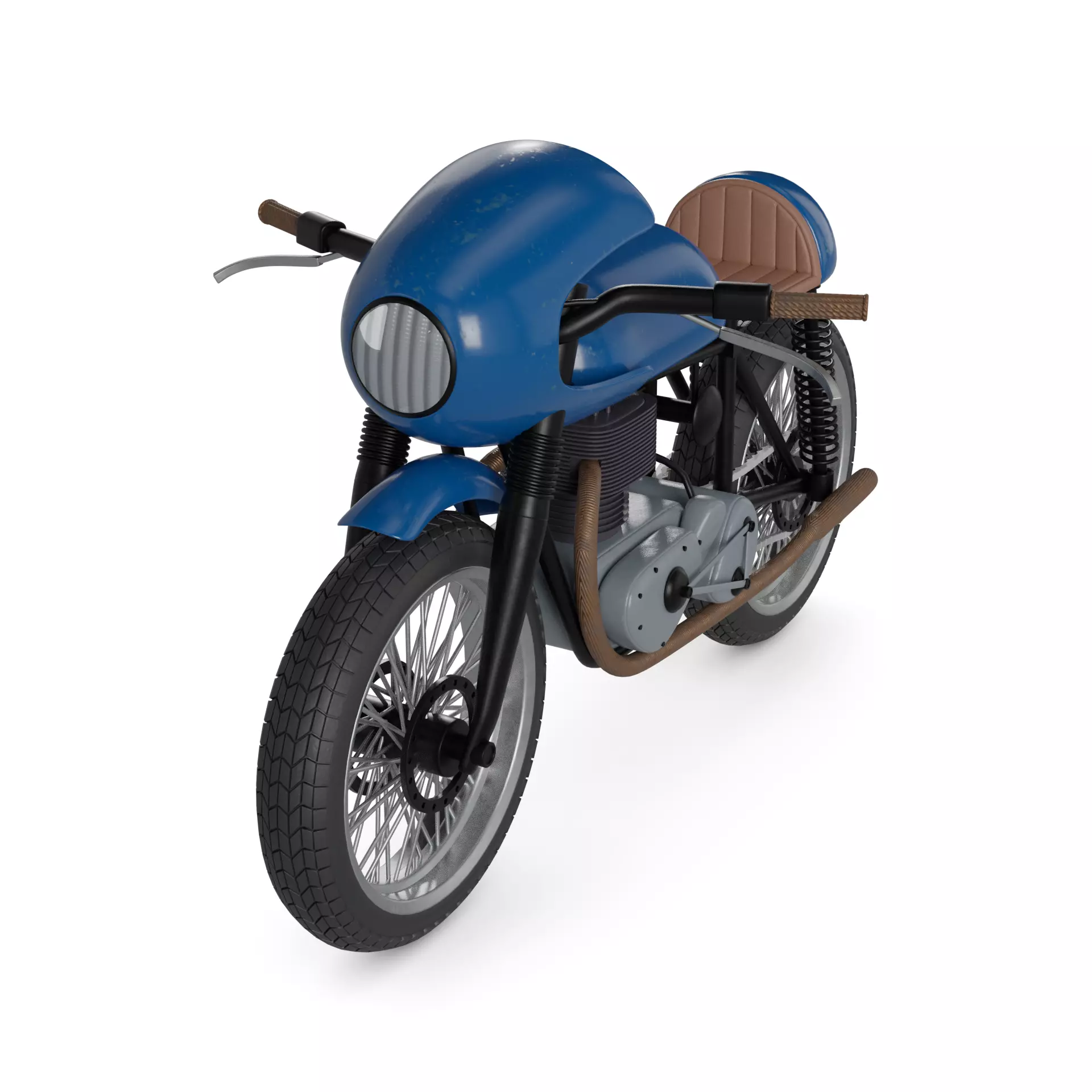 Sport Bike 3D model_0