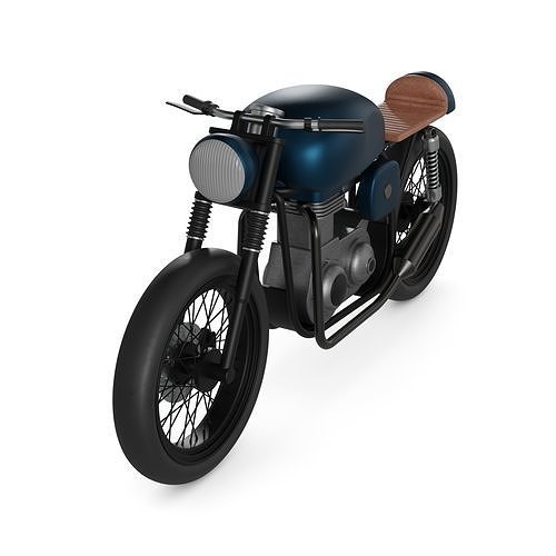 Cafe Racer Motorcycle 3D model