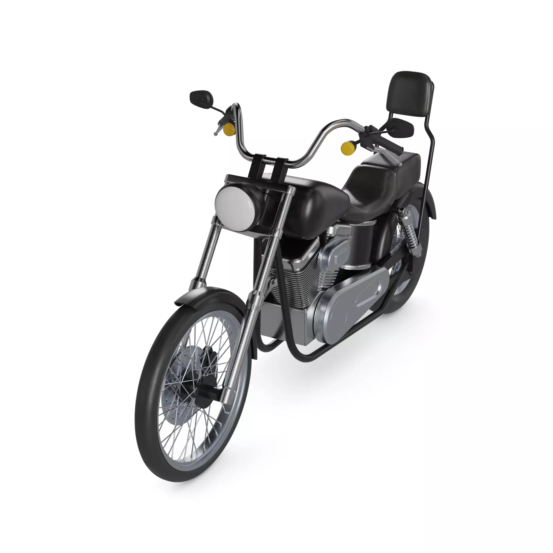 Chopper 3D model
