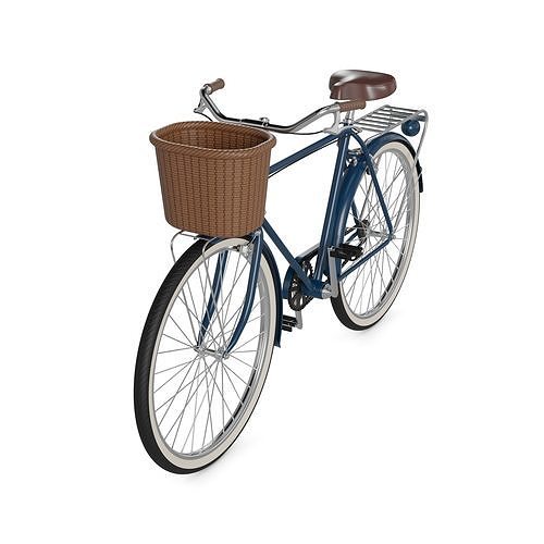 Traditional Road Bike 3D model