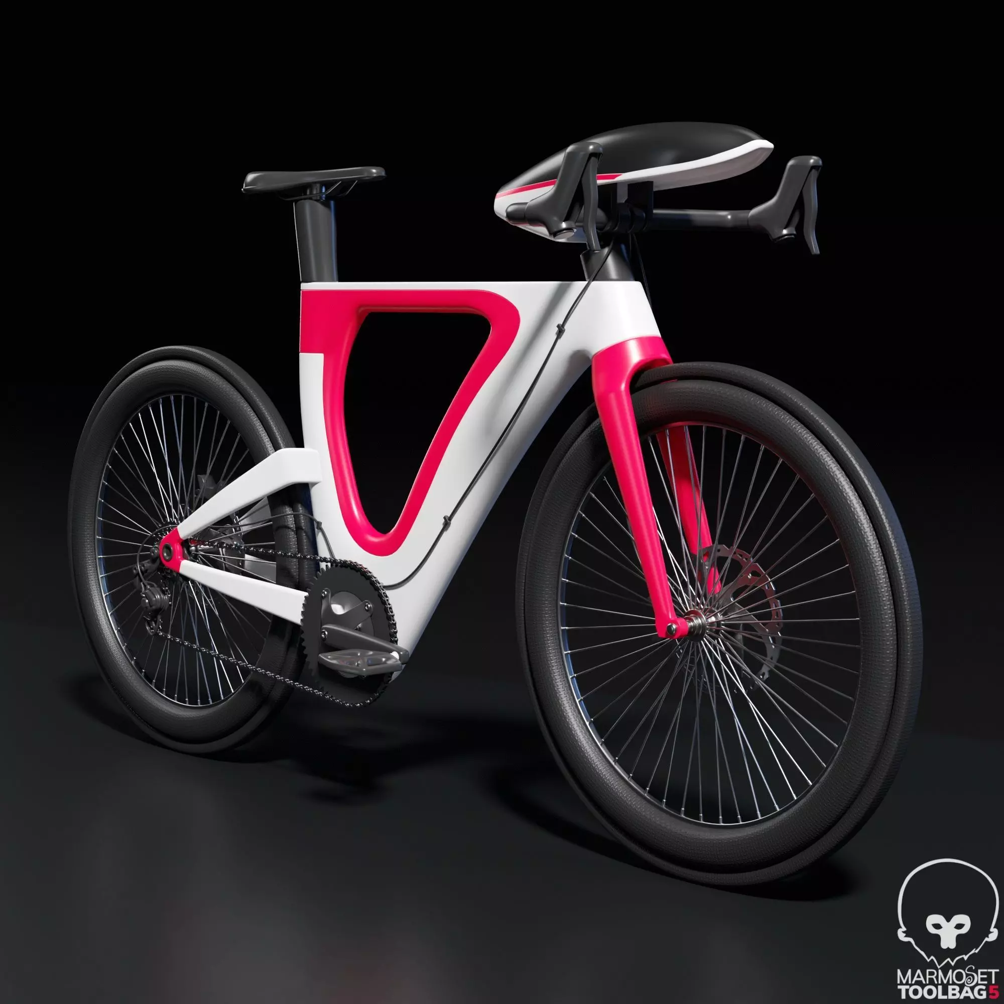 Triathlon Bike 3D model