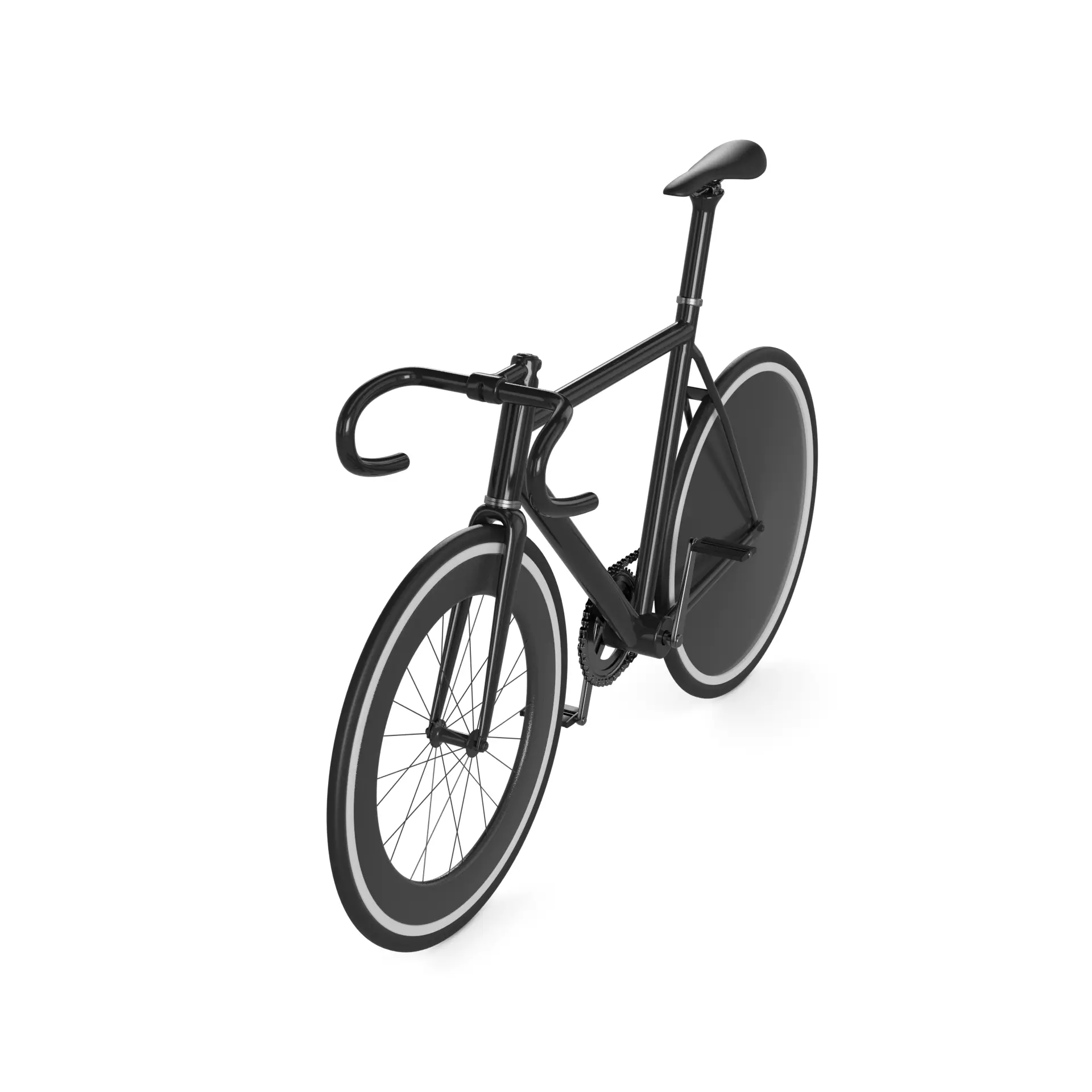 Track Bike 3D model