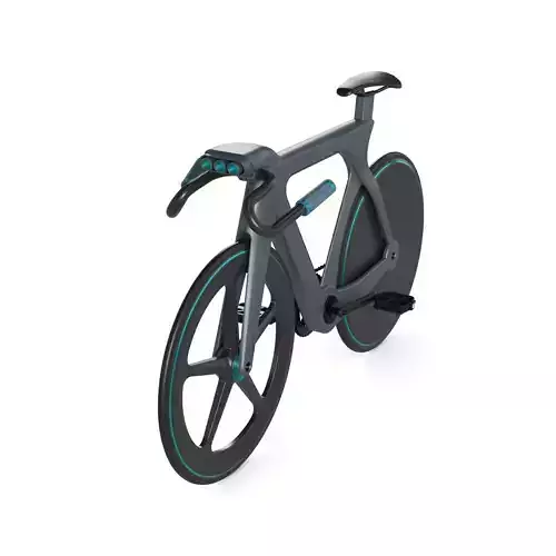 Track Bike 3D model