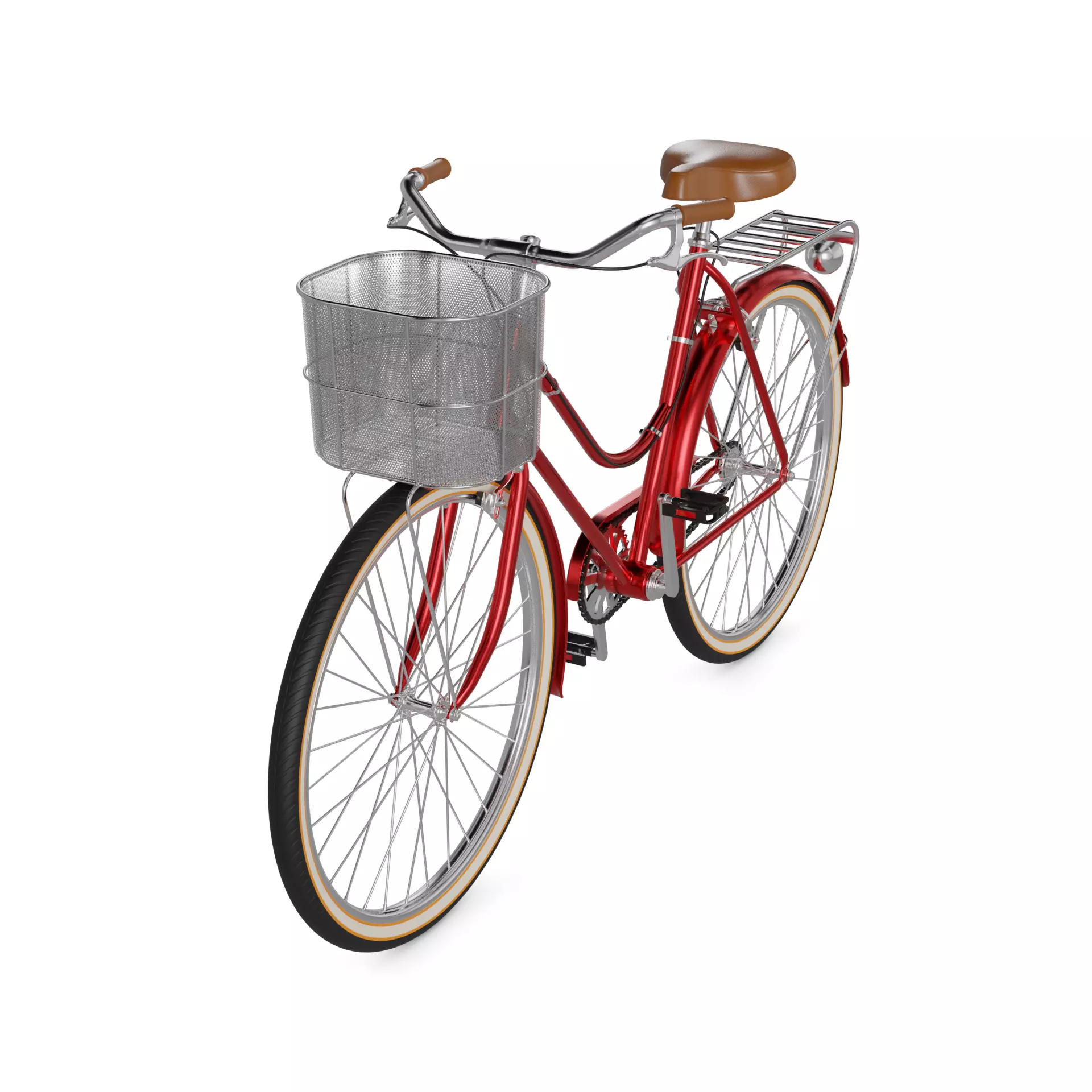 Touring Bike 3D model_0