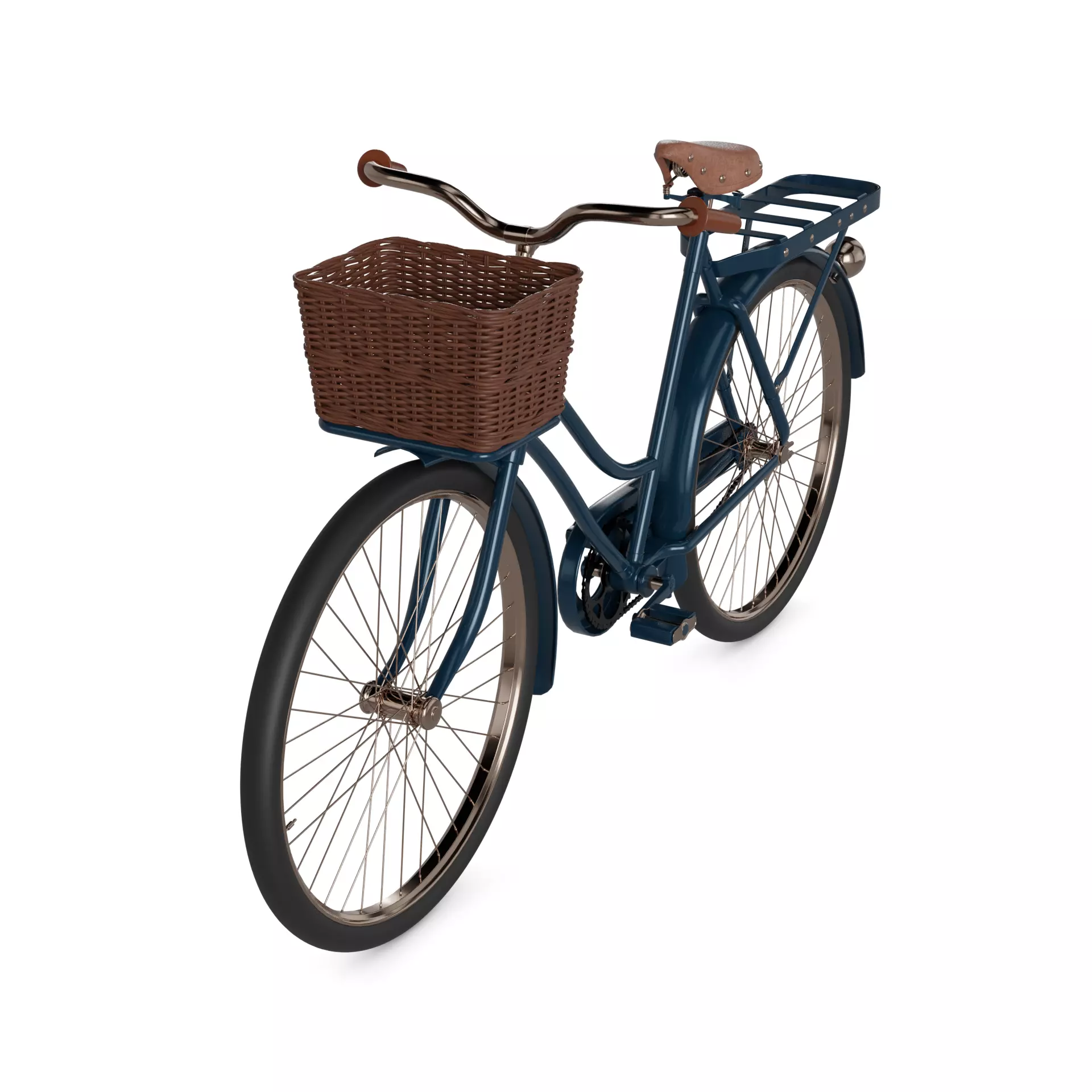 City Bike 3D model_0
