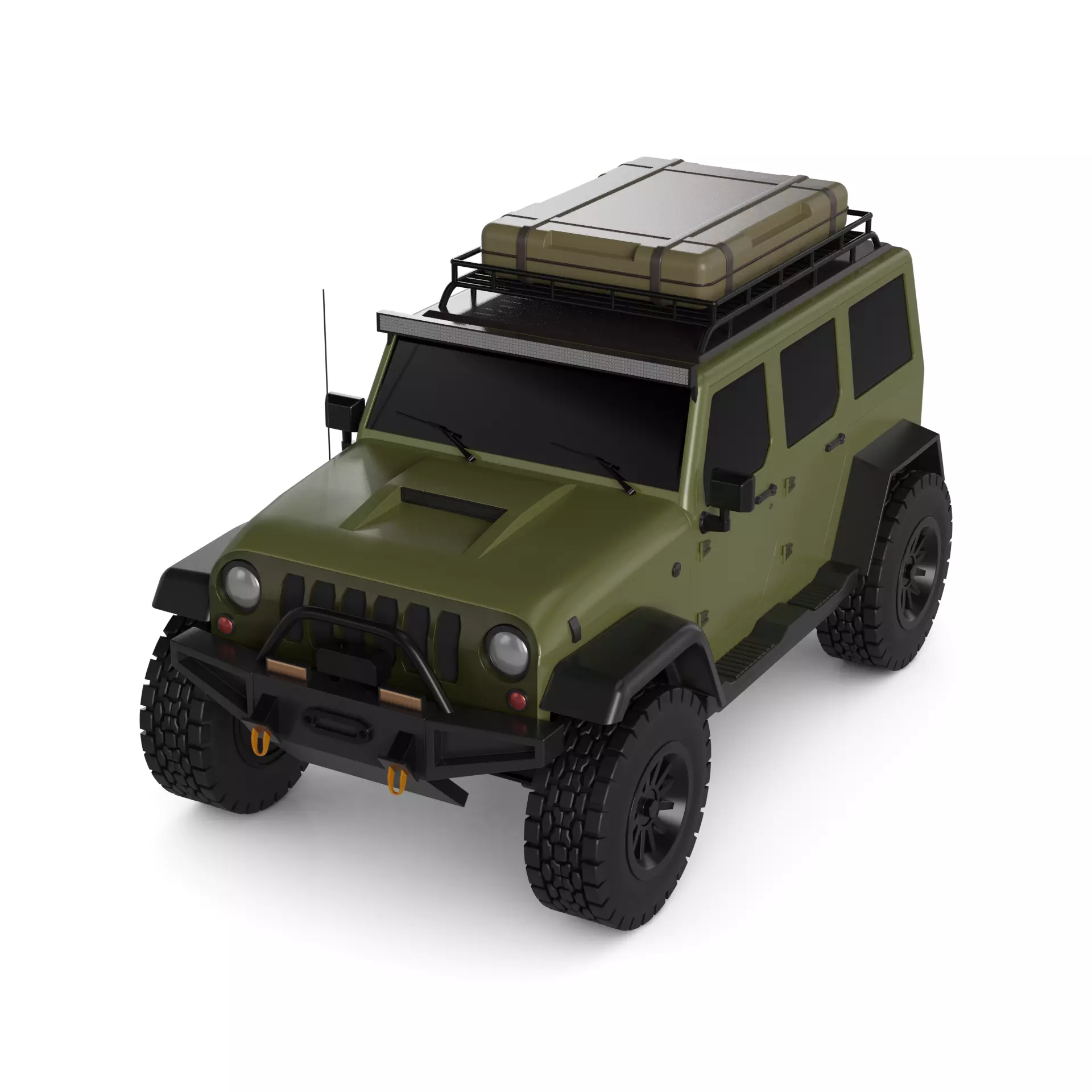 Rally Car 3D model_0