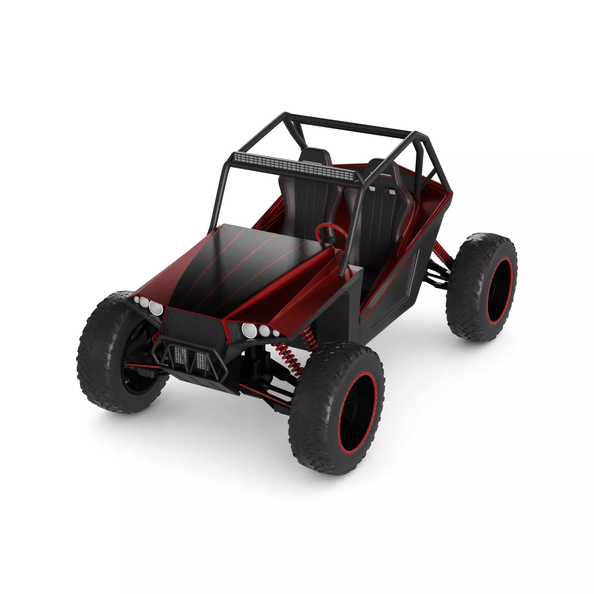 Dune Buggy 3D model_0