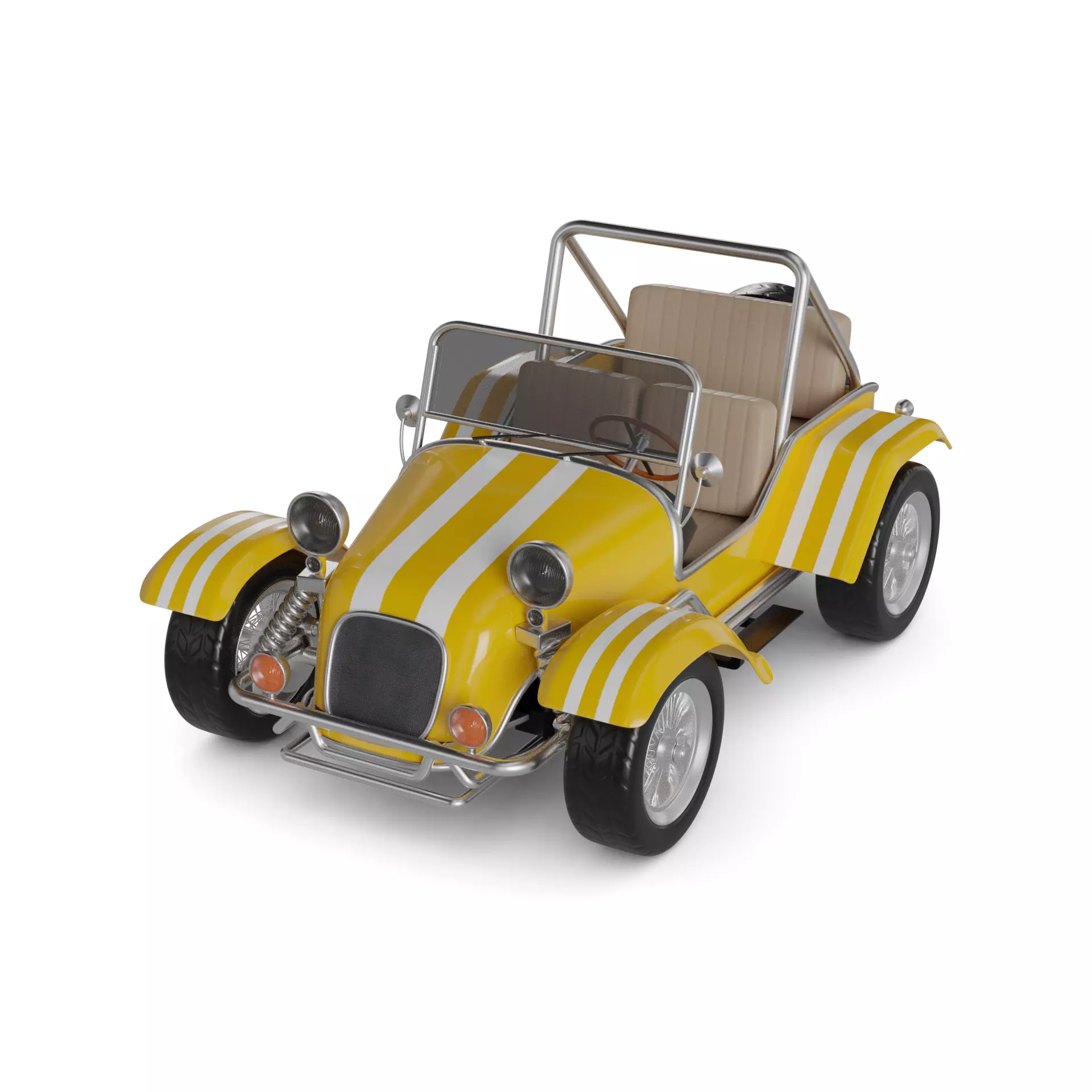 Dune Buggy 3D model_0