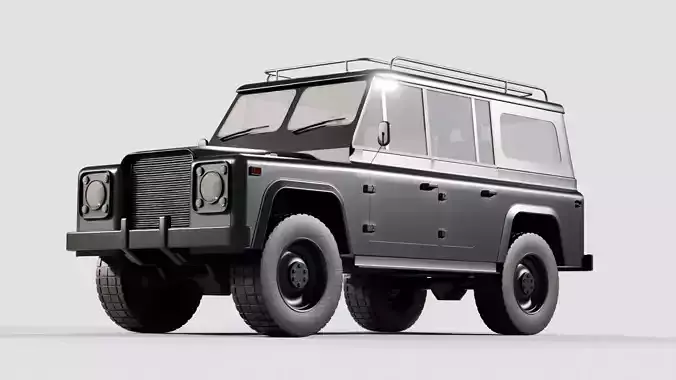  Offroad 4x4 landcruiser 3D model
