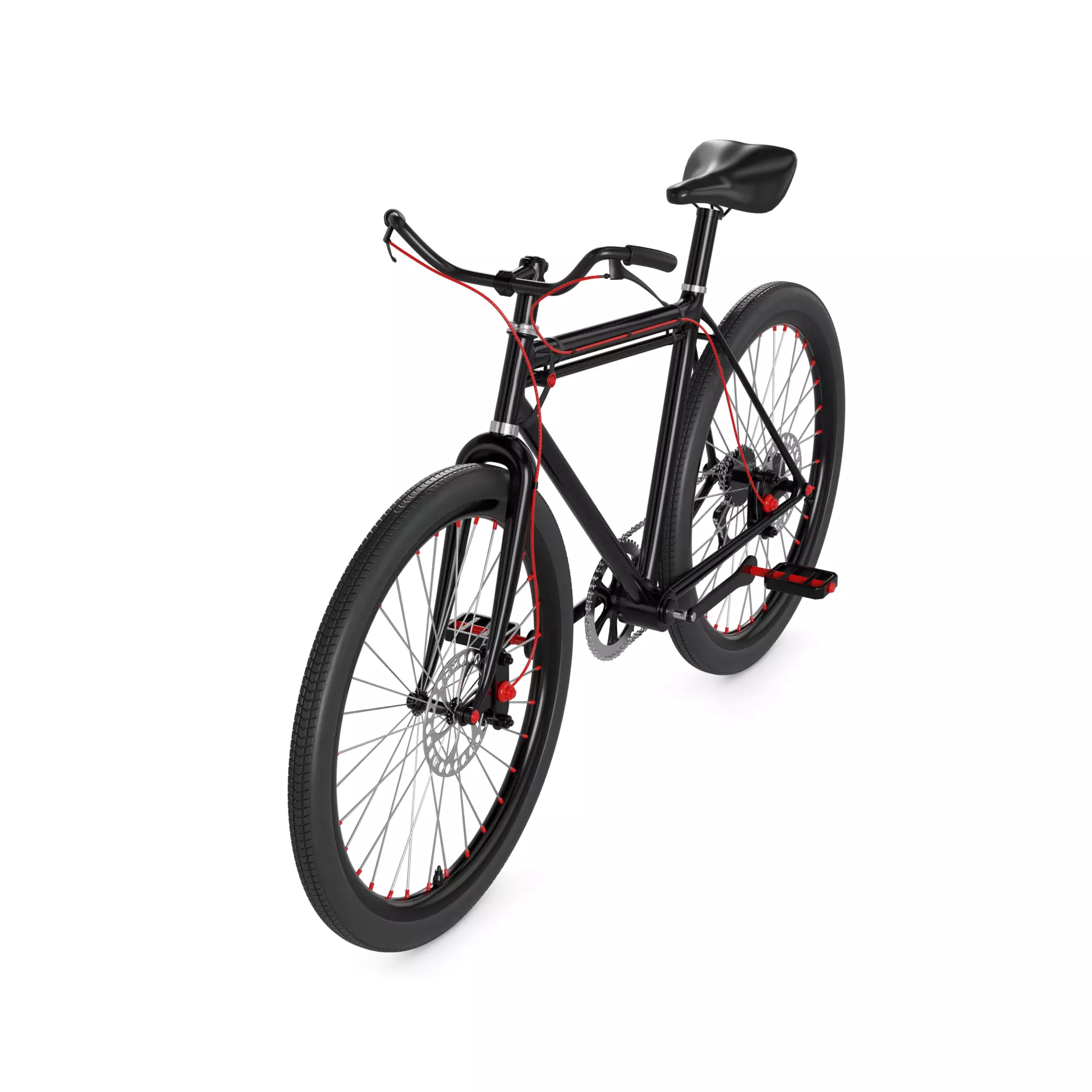 Mountain Bicycle 3D model_0