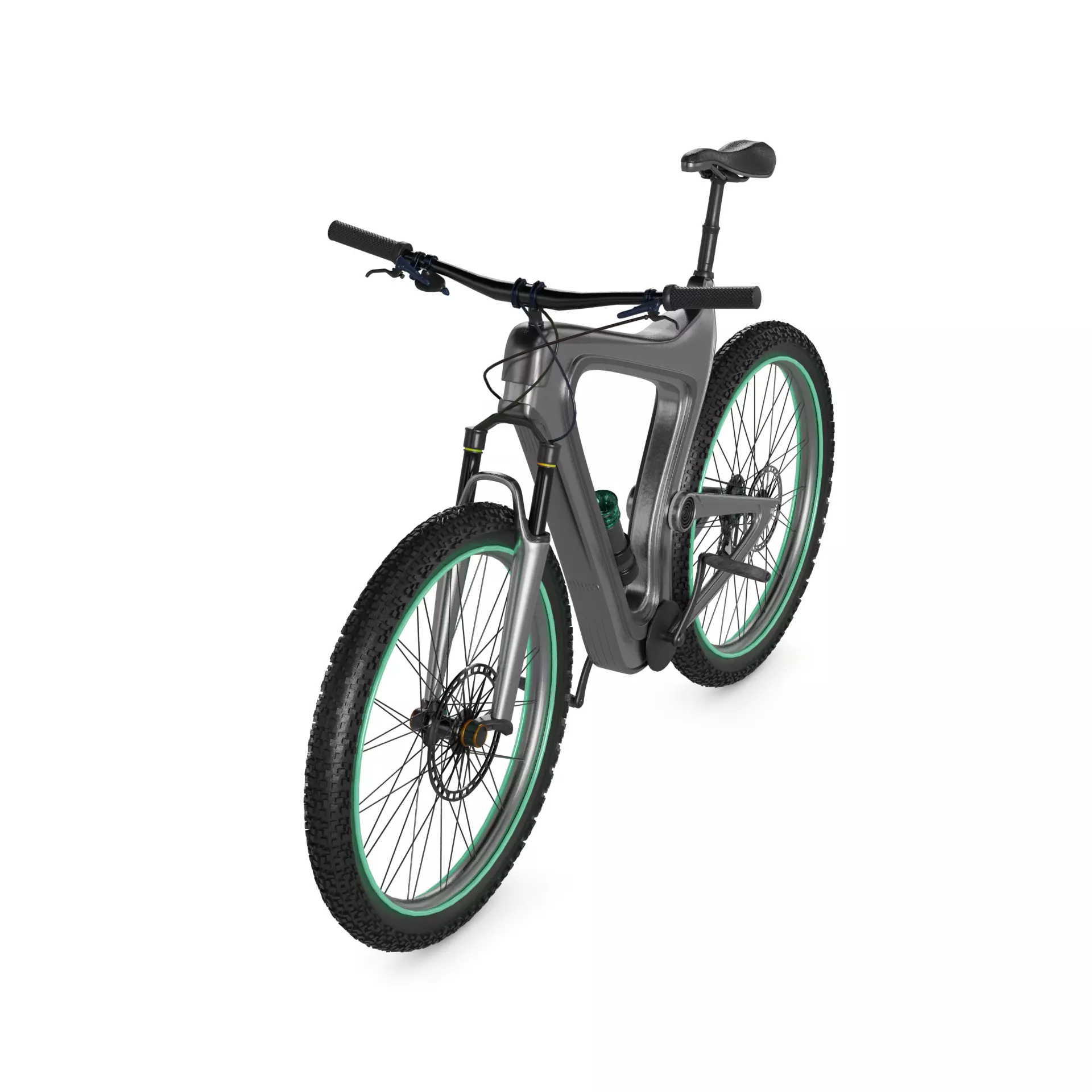Mountain Bicycle 3D model_0