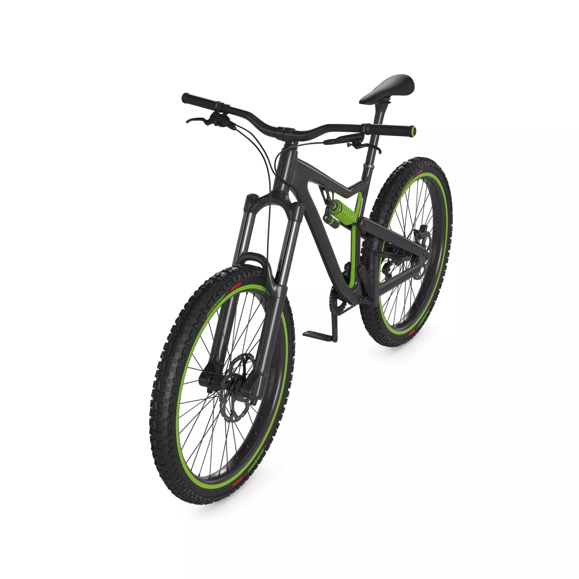 Downhill Bicycle 3D model_0