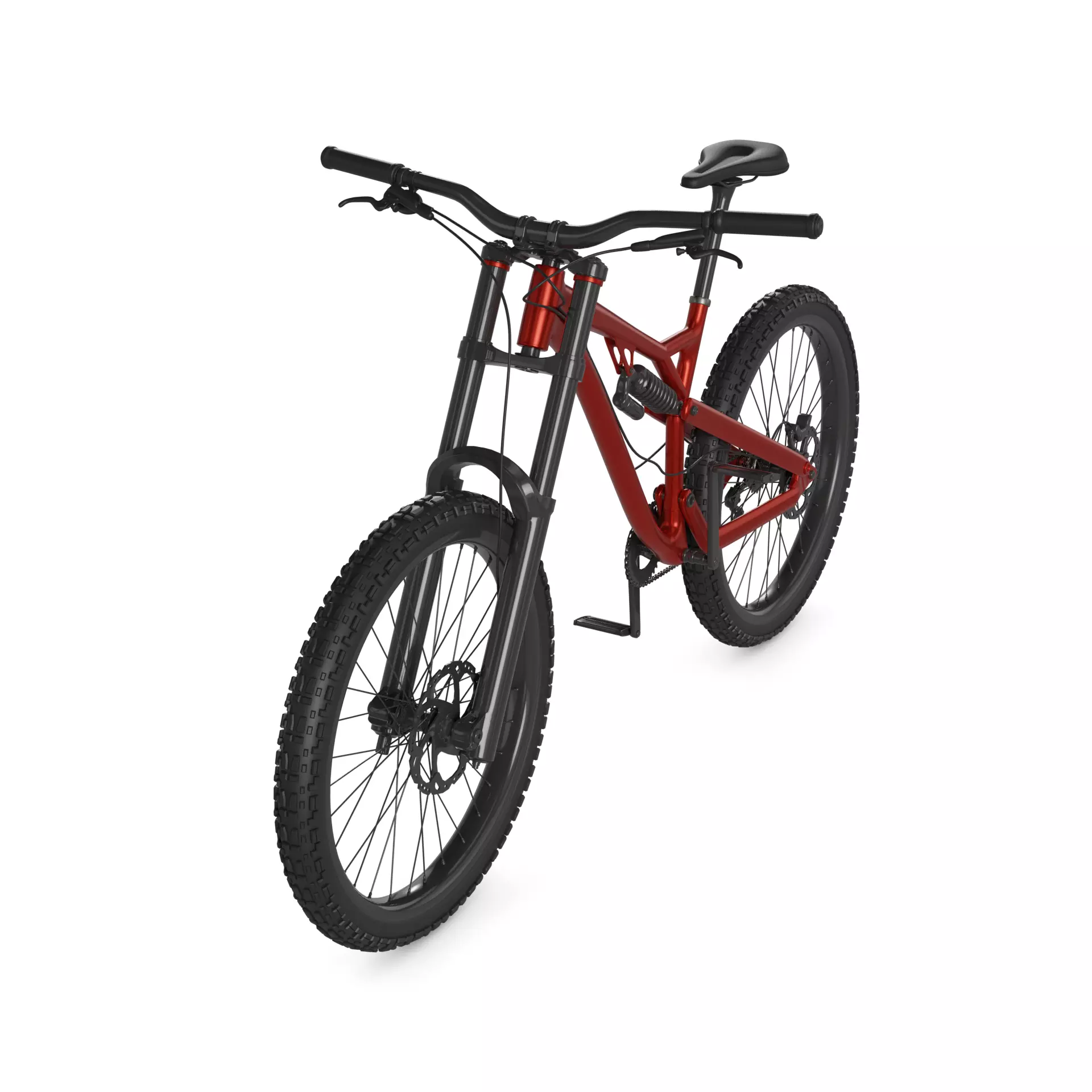 Downhill Bicycle 3D model_0