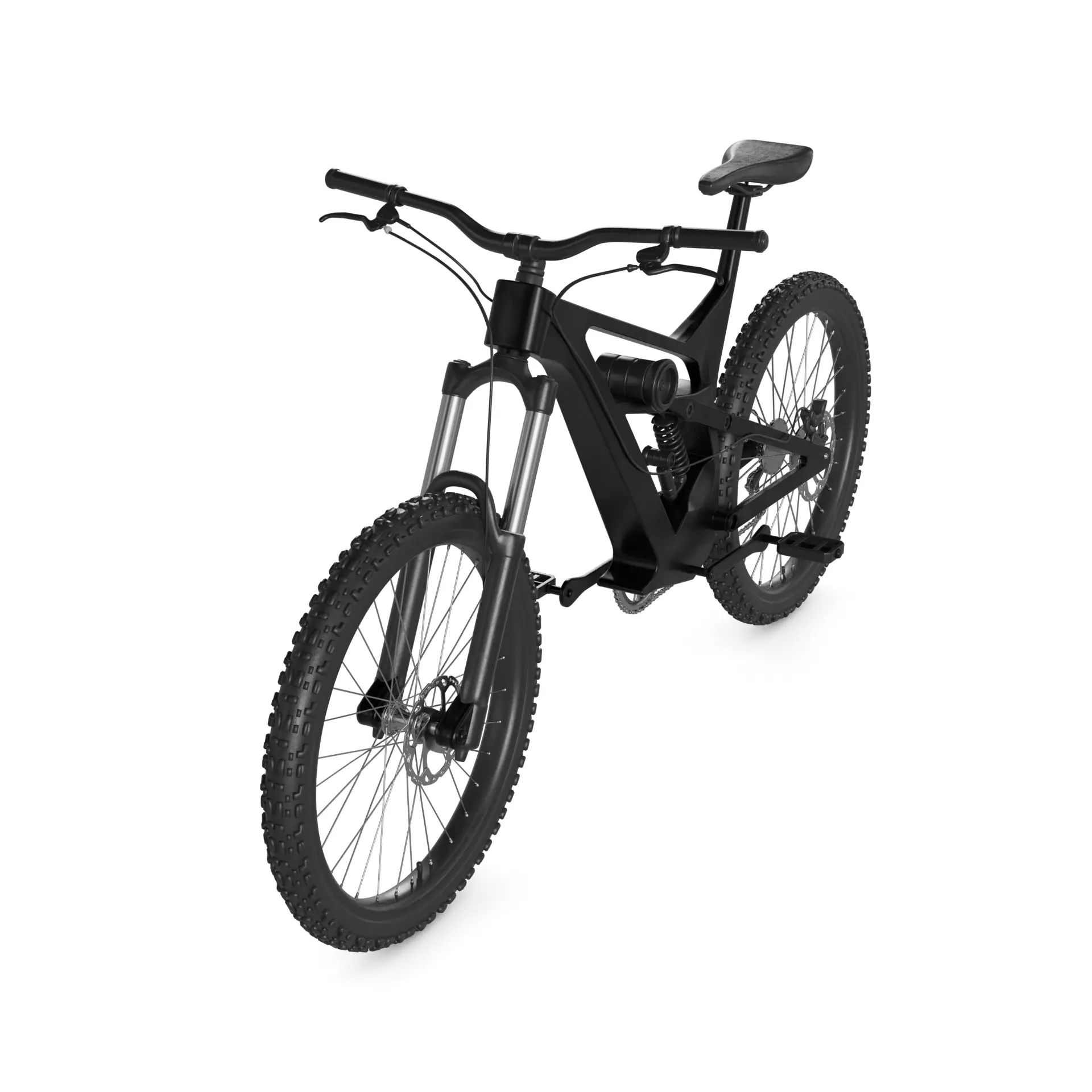 Downhill Bicycle 3D model_0
