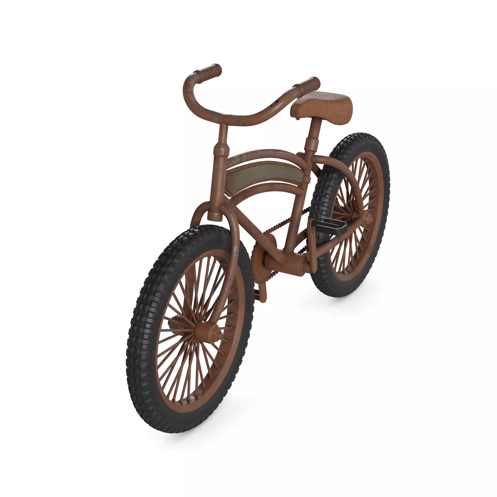 Fat Bicycle 3D model_0
