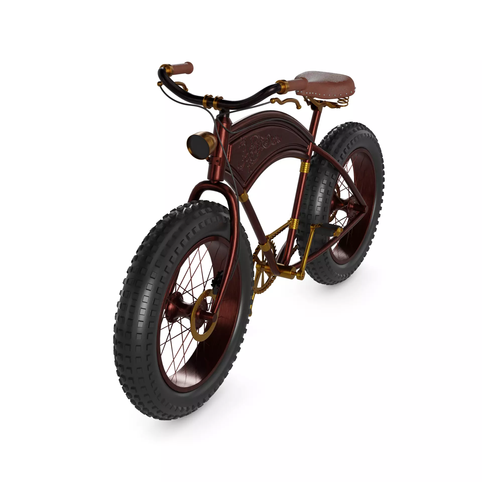 Fat Bicycle 3D model_0