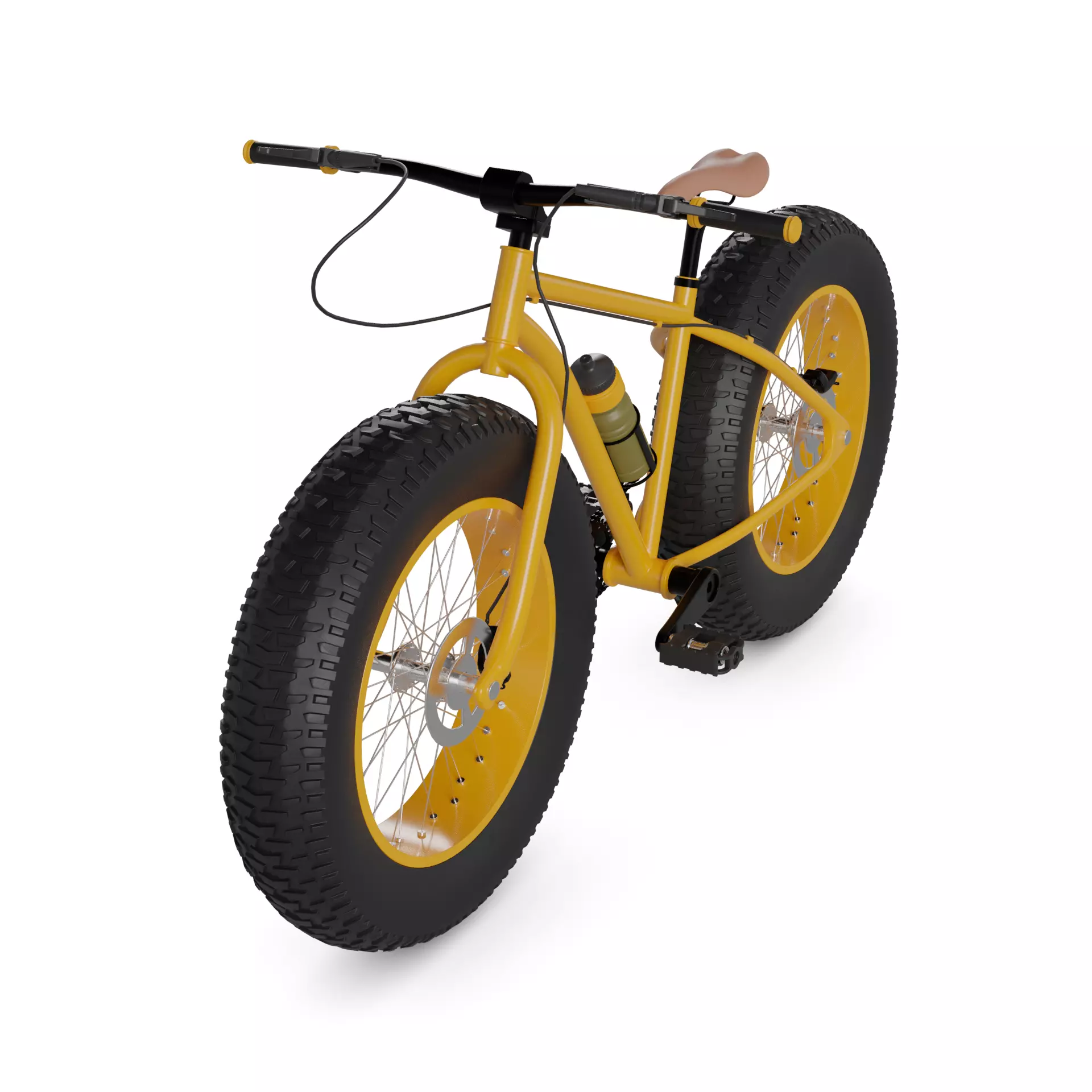 Fat Bicycle 3D model_0